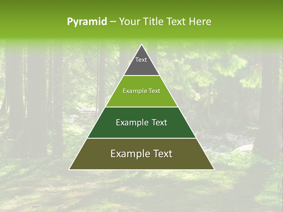 Green Uplifting Nature PowerPoint Template