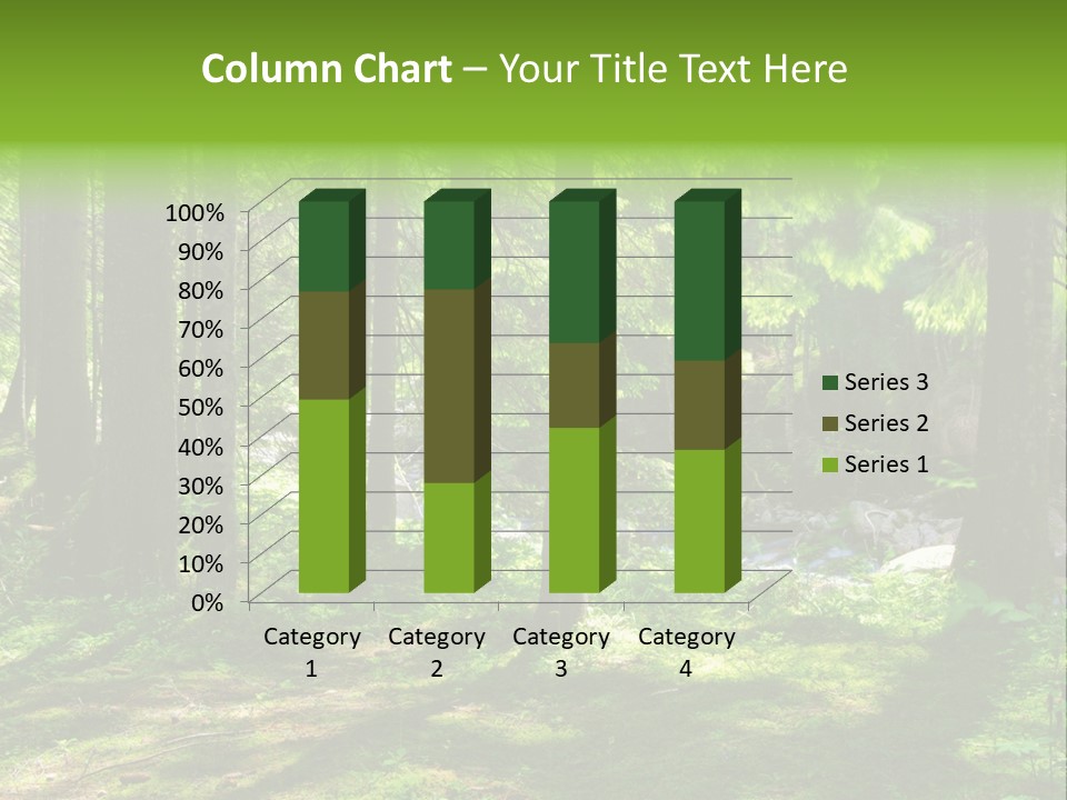 Green Uplifting Nature PowerPoint Template