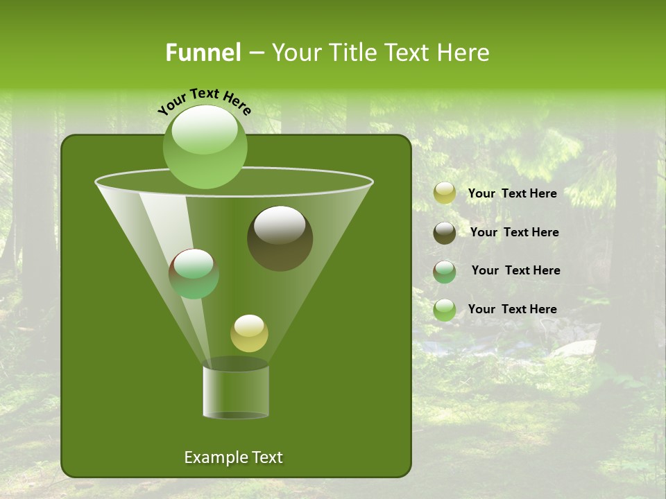 Green Uplifting Nature PowerPoint Template