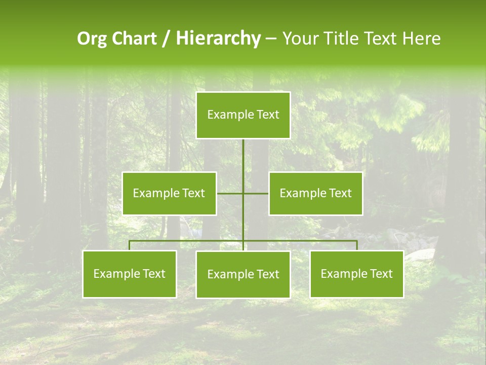 Green Uplifting Nature PowerPoint Template
