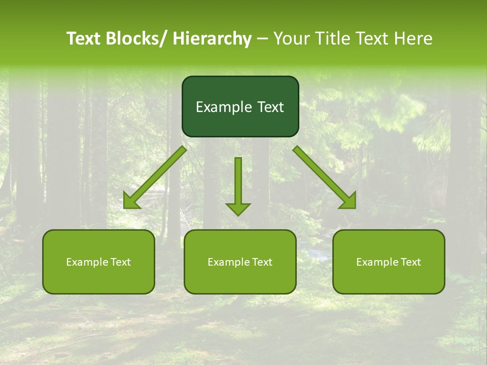 Green Uplifting Nature PowerPoint Template