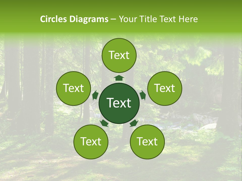 Green Uplifting Nature PowerPoint Template