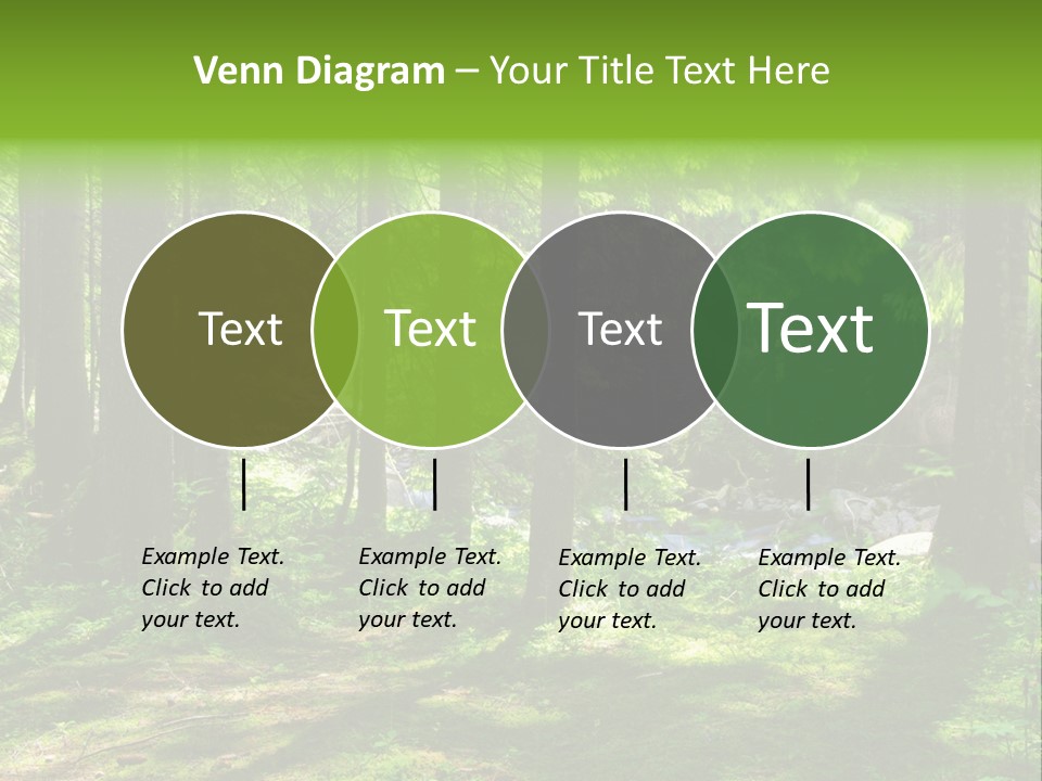 Green Uplifting Nature PowerPoint Template