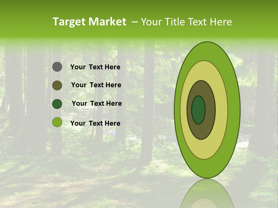 Green Uplifting Nature PowerPoint Template