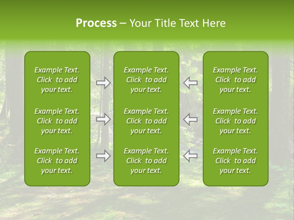 Green Uplifting Nature PowerPoint Template