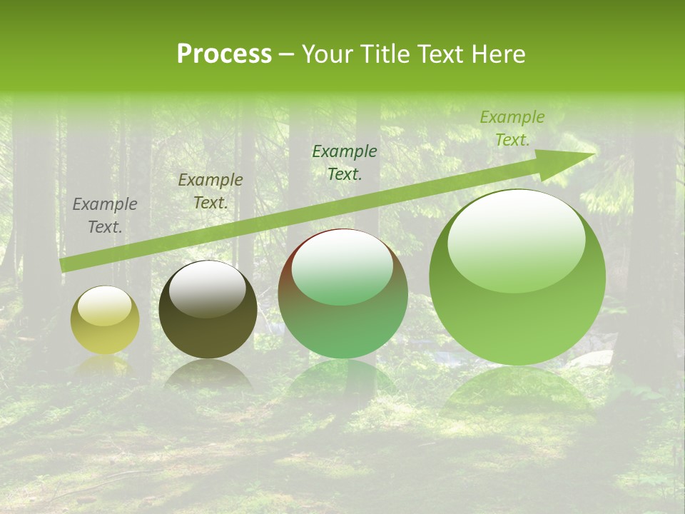 Green Uplifting Nature PowerPoint Template