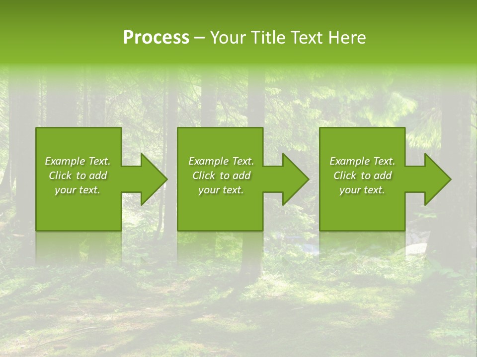 Green Uplifting Nature PowerPoint Template