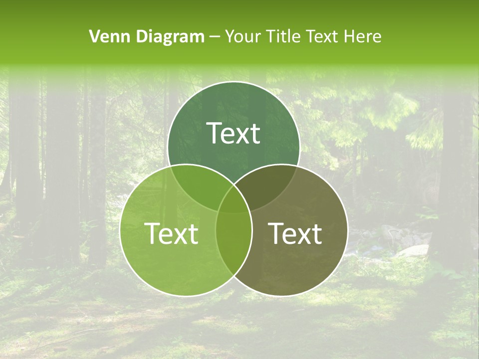 Green Uplifting Nature PowerPoint Template