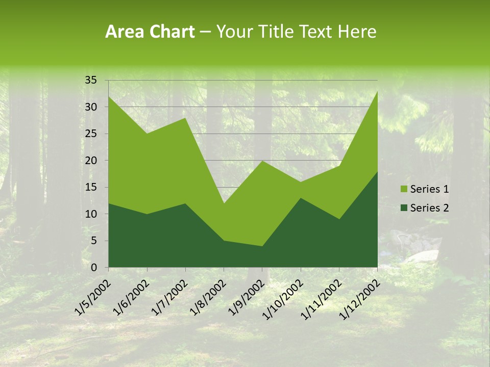 Green Uplifting Nature PowerPoint Template