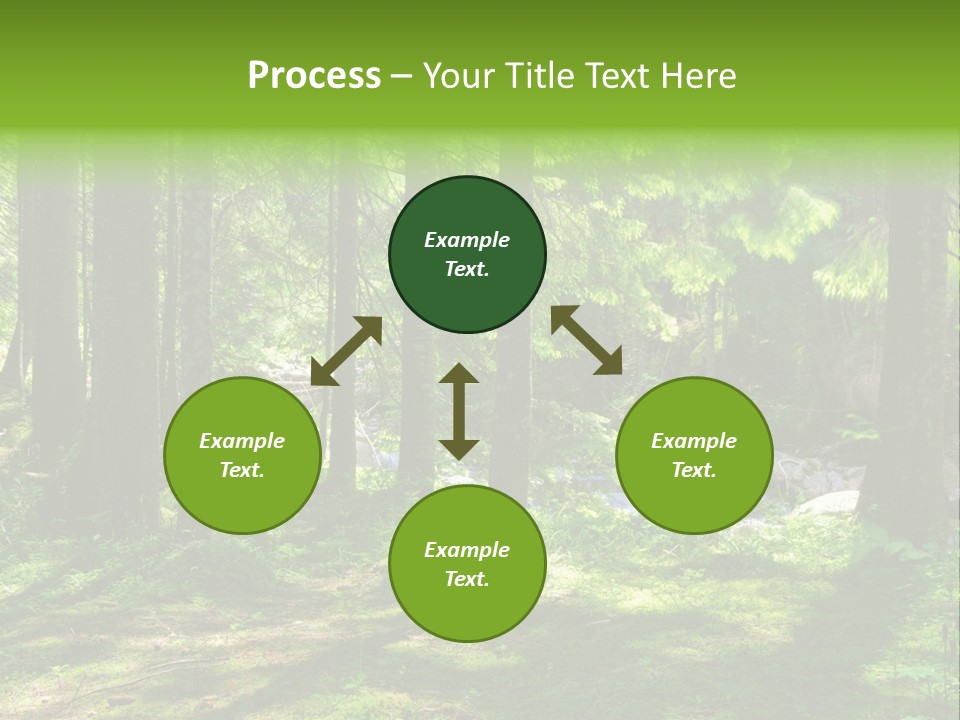 Green Uplifting Nature PowerPoint Template