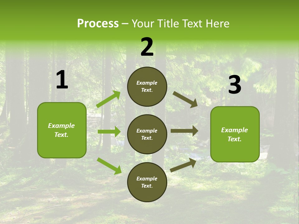 Green Uplifting Nature PowerPoint Template