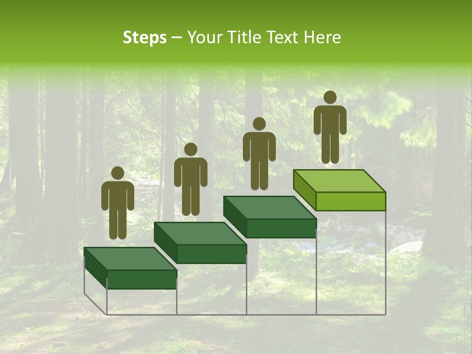 Green Uplifting Nature PowerPoint Template