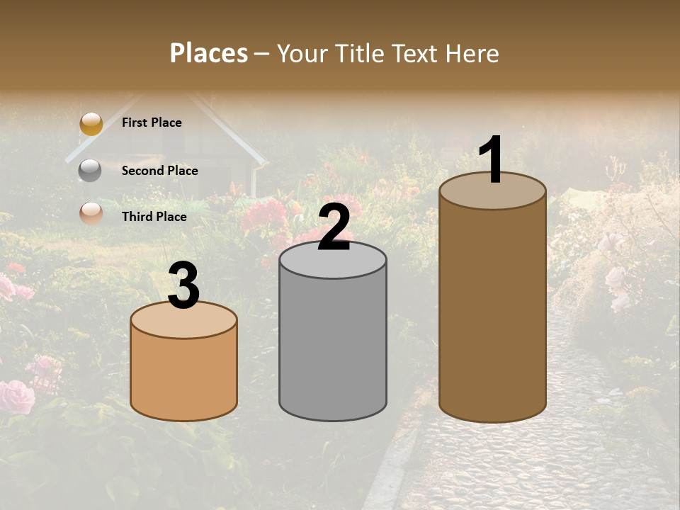 Path Paved Nature PowerPoint Template