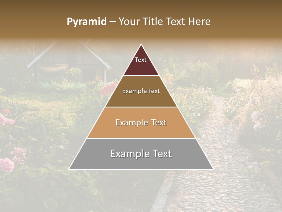 Path Paved Nature PowerPoint Template