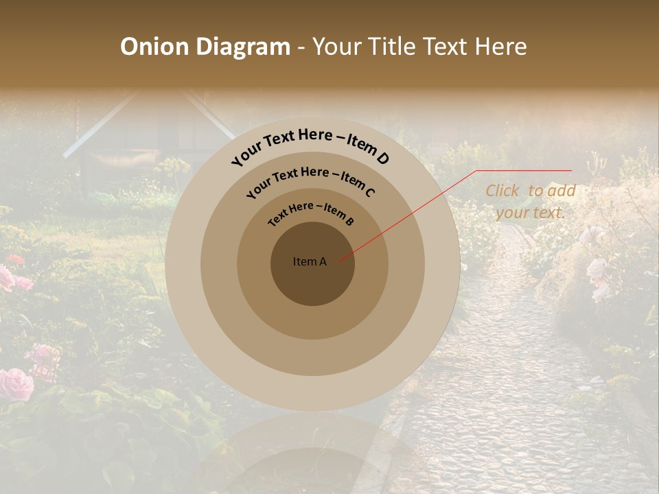 Path Paved Nature PowerPoint Template