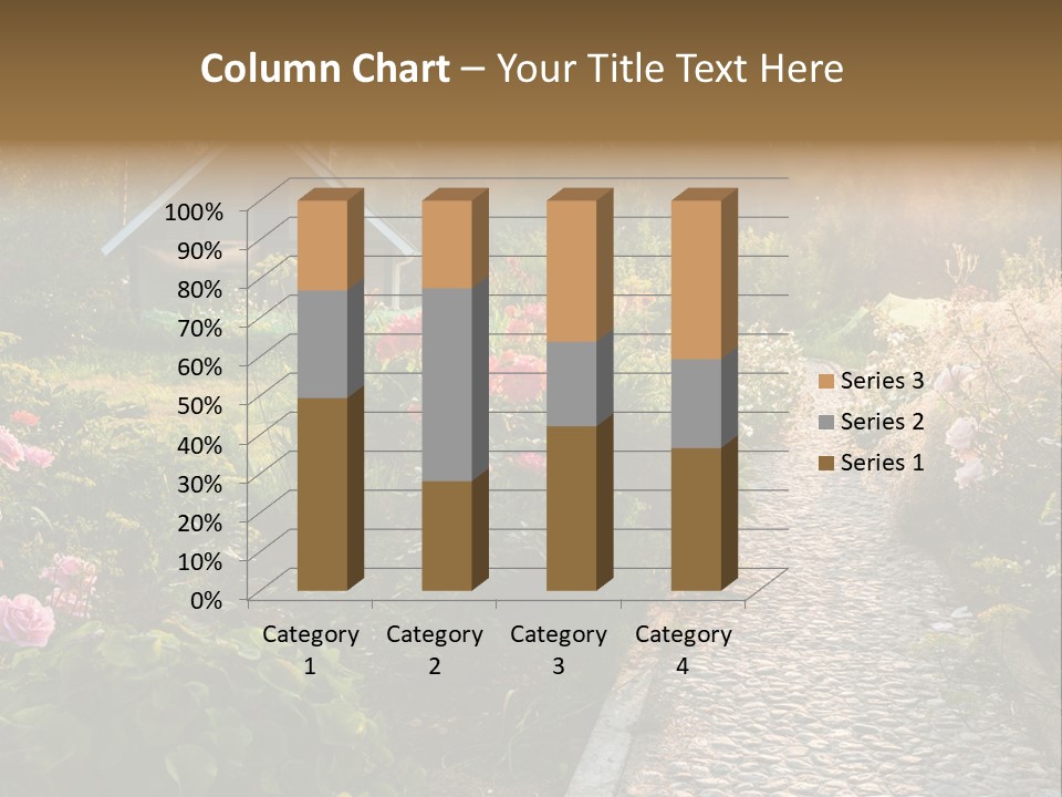 Path Paved Nature PowerPoint Template