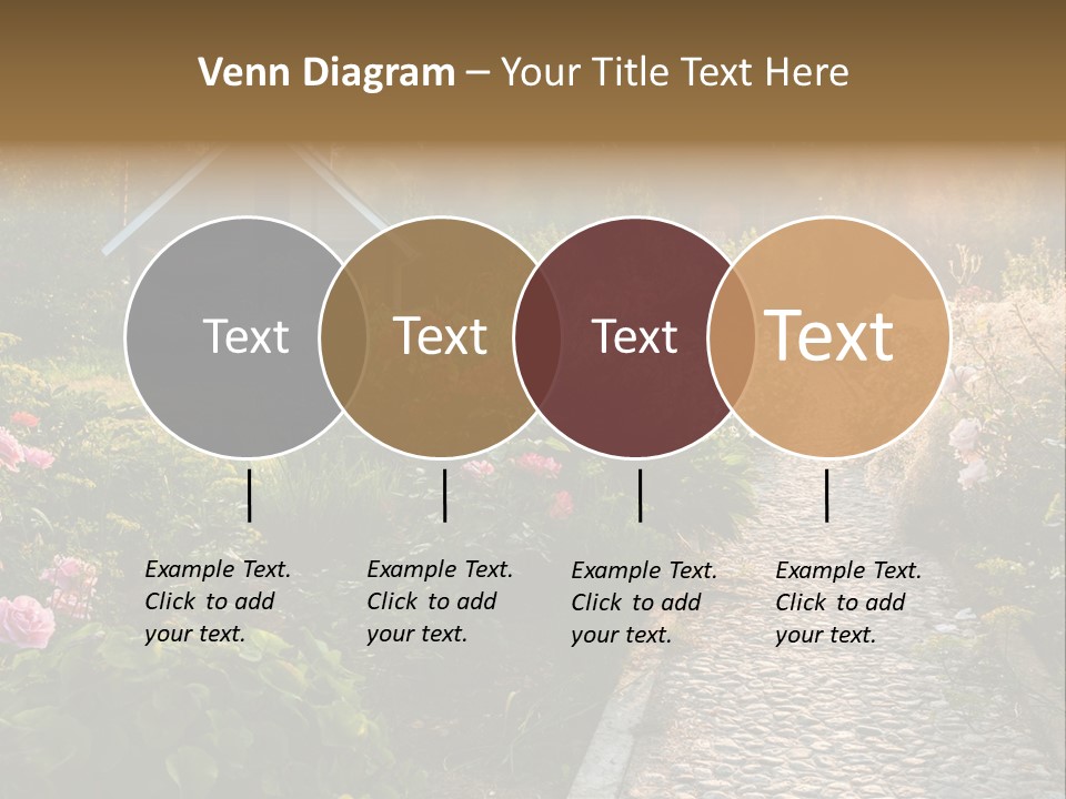 Path Paved Nature PowerPoint Template