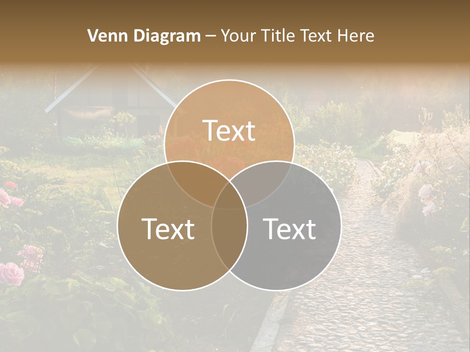 Path Paved Nature PowerPoint Template