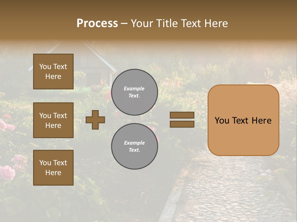 Path Paved Nature PowerPoint Template