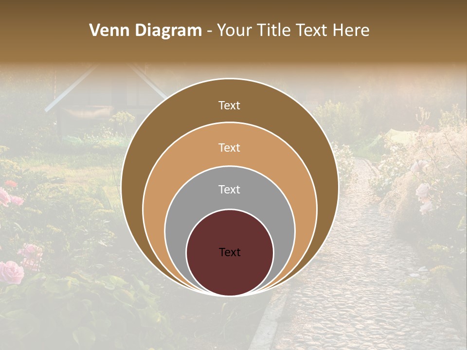 Path Paved Nature PowerPoint Template