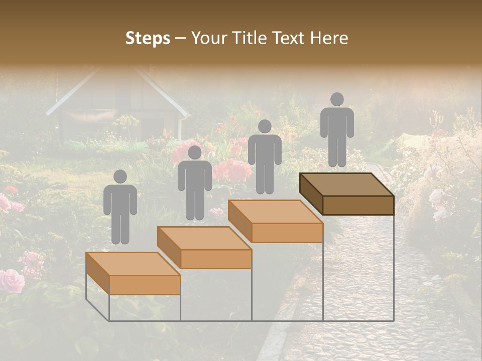 Path Paved Nature PowerPoint Template