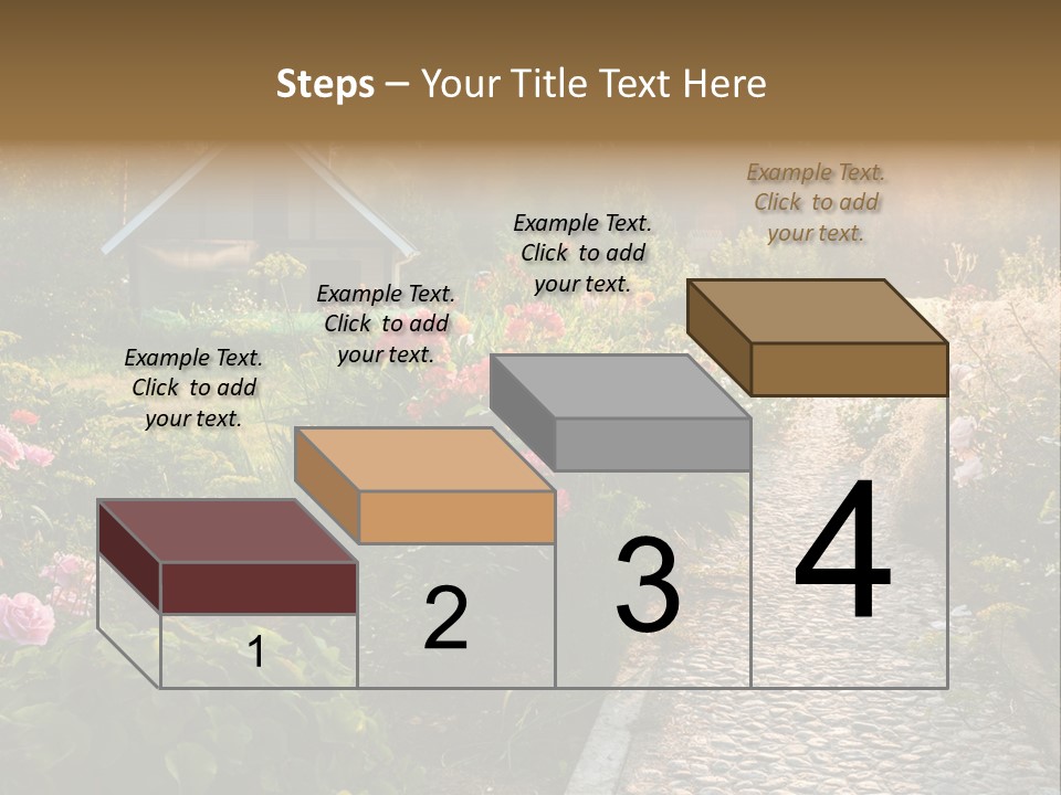 Path Paved Nature PowerPoint Template