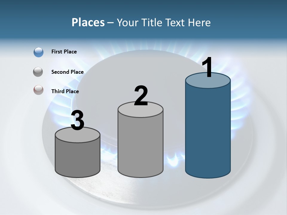 Flammable Burner Energy PowerPoint Template