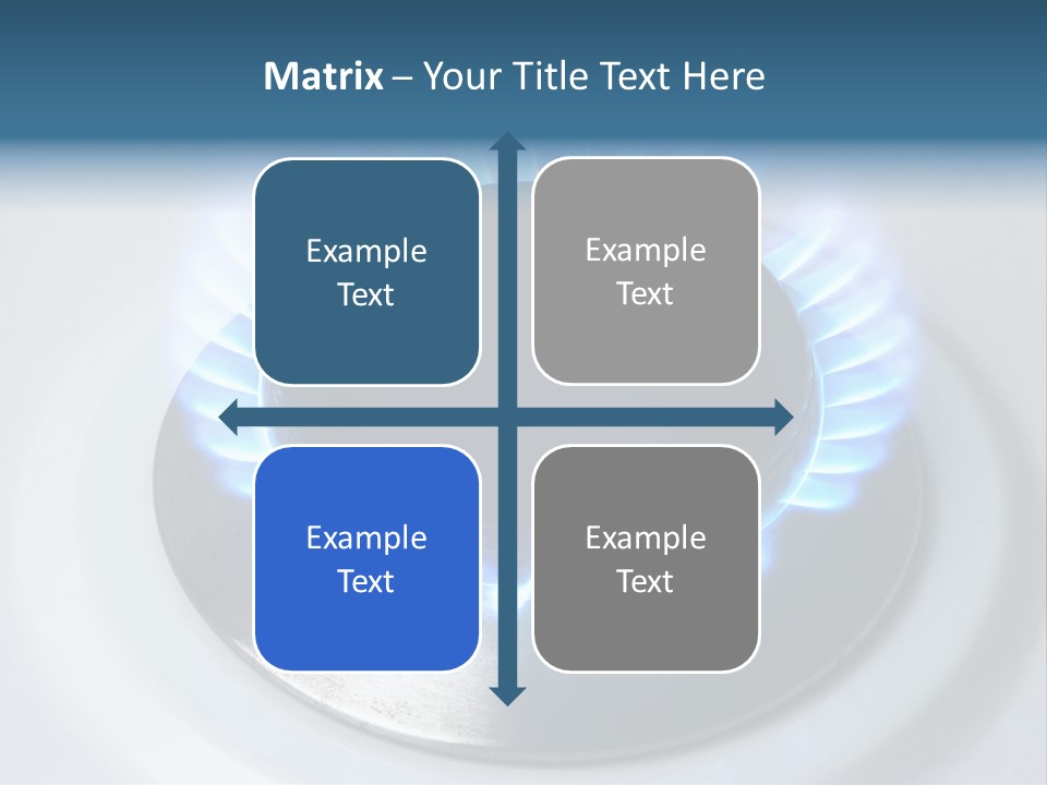 Flammable Burner Energy PowerPoint Template