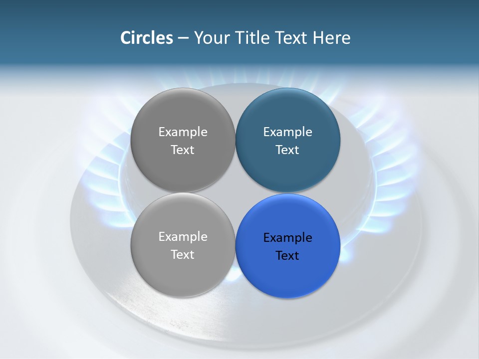 Flammable Burner Energy PowerPoint Template