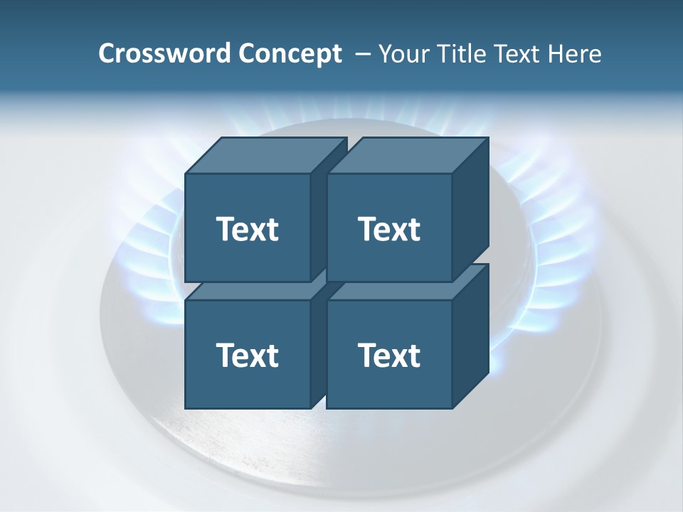 Flammable Burner Energy PowerPoint Template