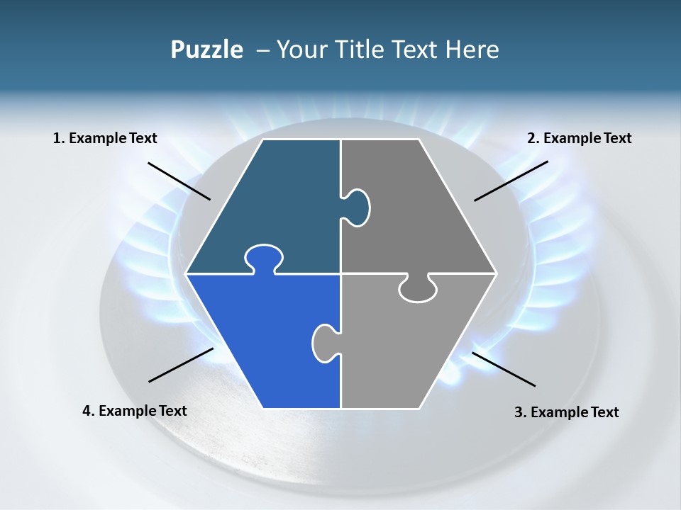 Flammable Burner Energy PowerPoint Template
