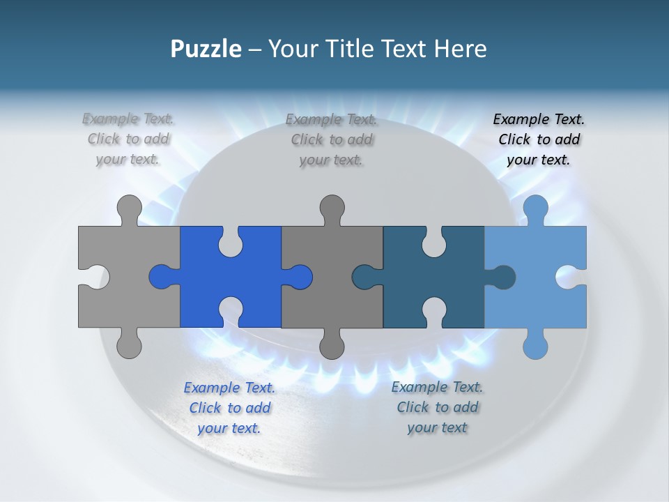 Flammable Burner Energy PowerPoint Template