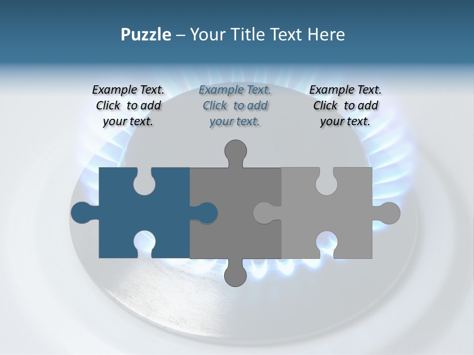 Flammable Burner Energy PowerPoint Template