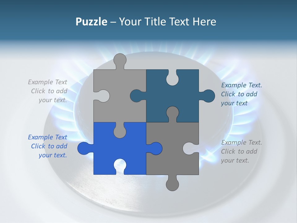 Flammable Burner Energy PowerPoint Template
