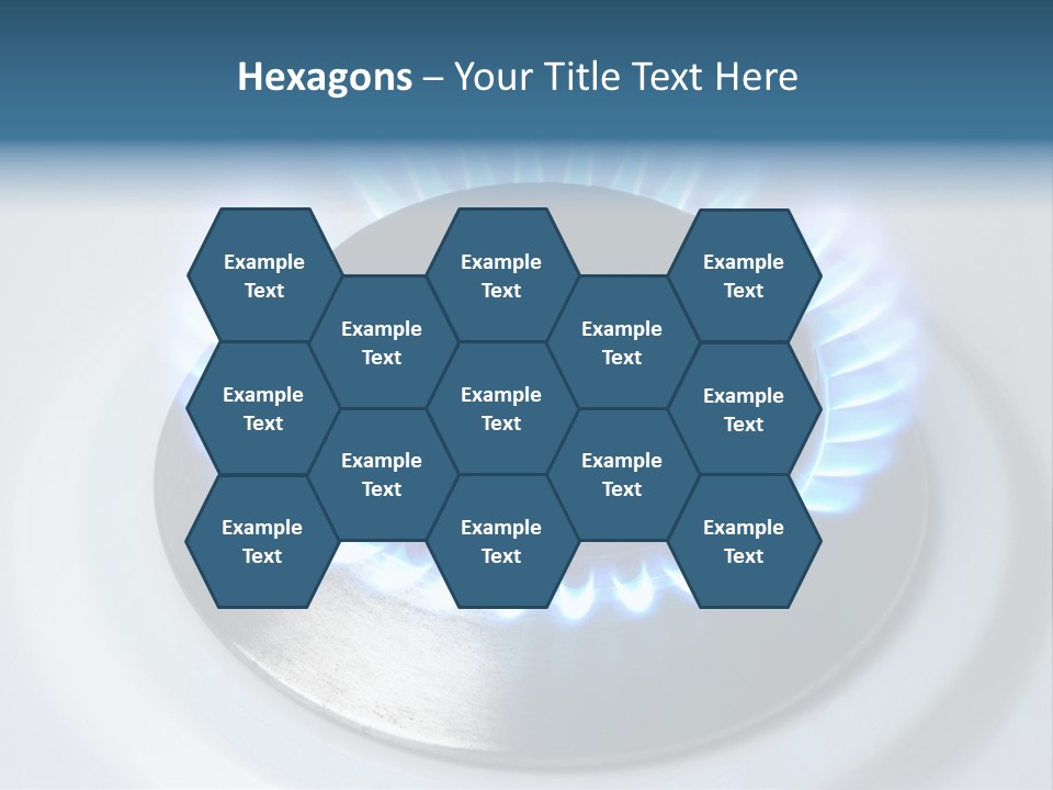 Flammable Burner Energy PowerPoint Template
