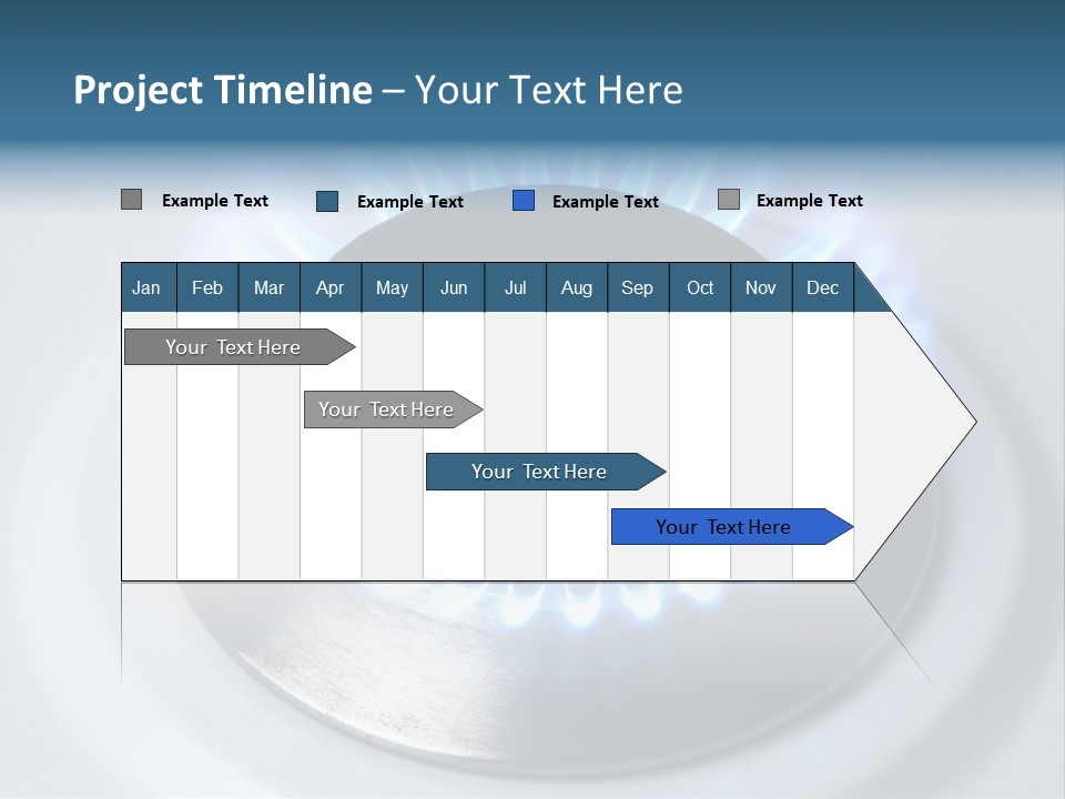 Flammable Burner Energy PowerPoint Template