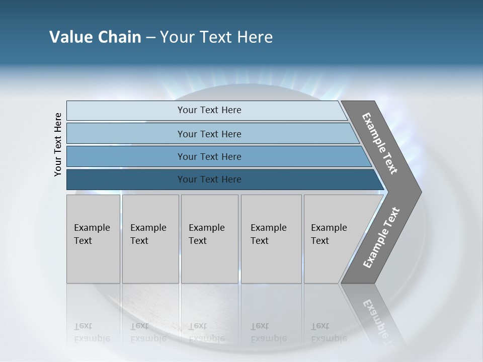 Flammable Burner Energy PowerPoint Template