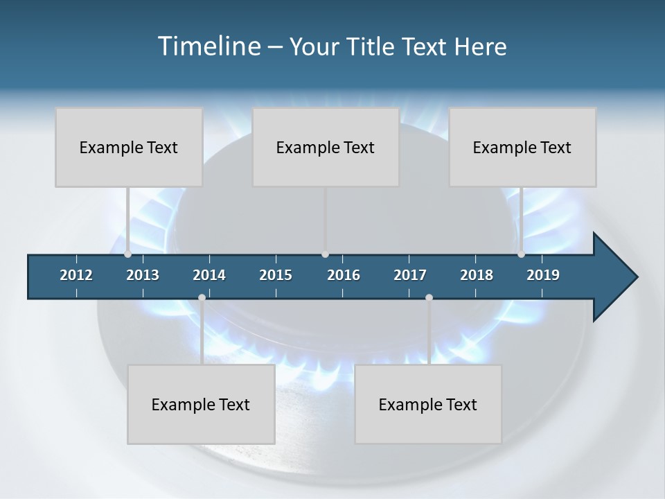 Flammable Burner Energy PowerPoint Template
