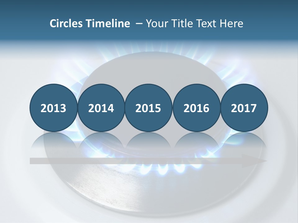 Flammable Burner Energy PowerPoint Template