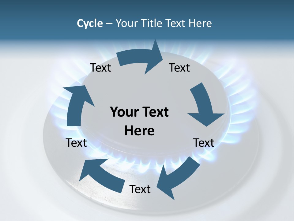 Flammable Burner Energy PowerPoint Template