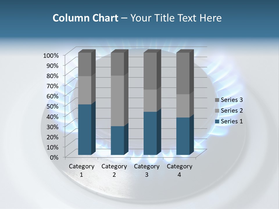 Flammable Burner Energy PowerPoint Template