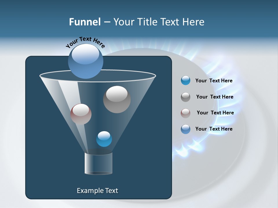 Flammable Burner Energy PowerPoint Template