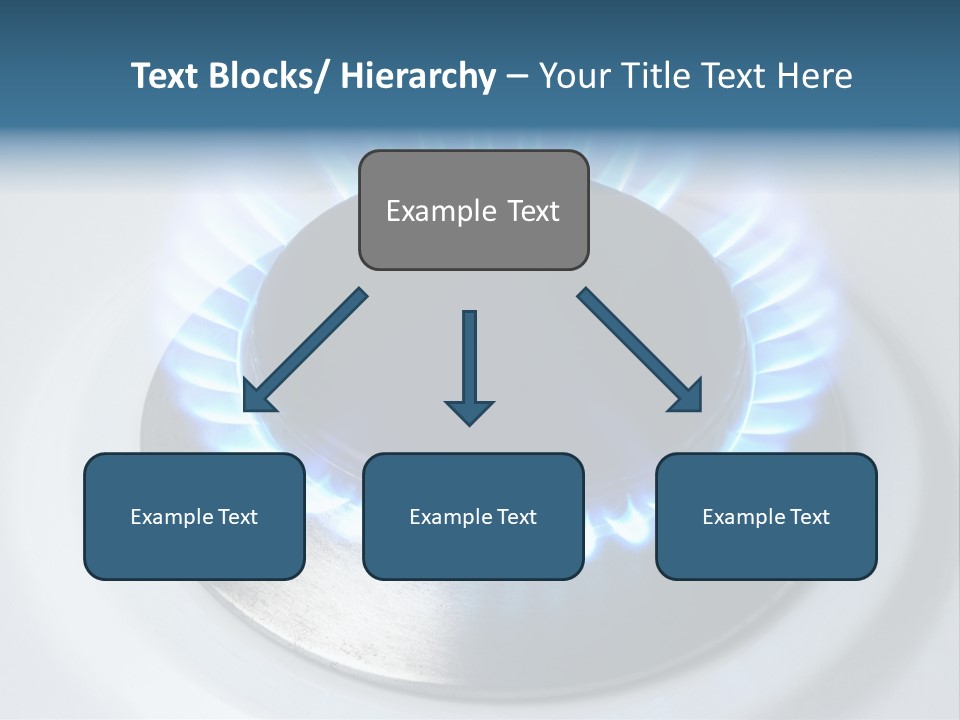 Flammable Burner Energy PowerPoint Template