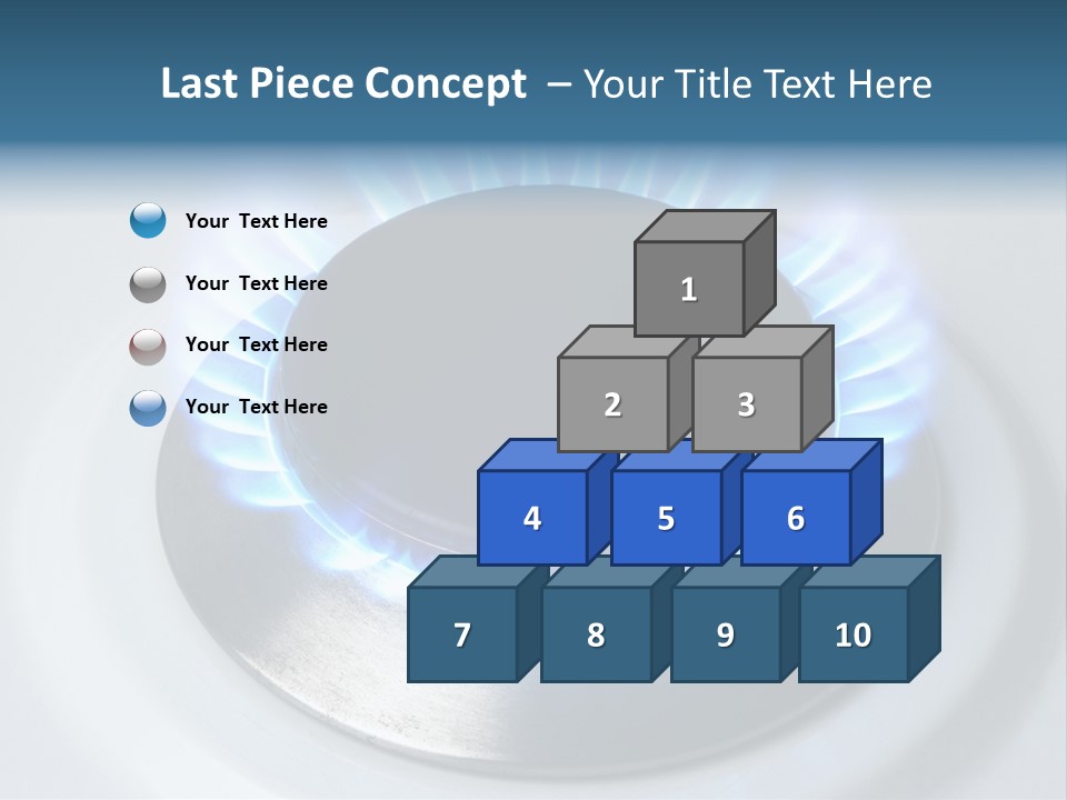 Flammable Burner Energy PowerPoint Template