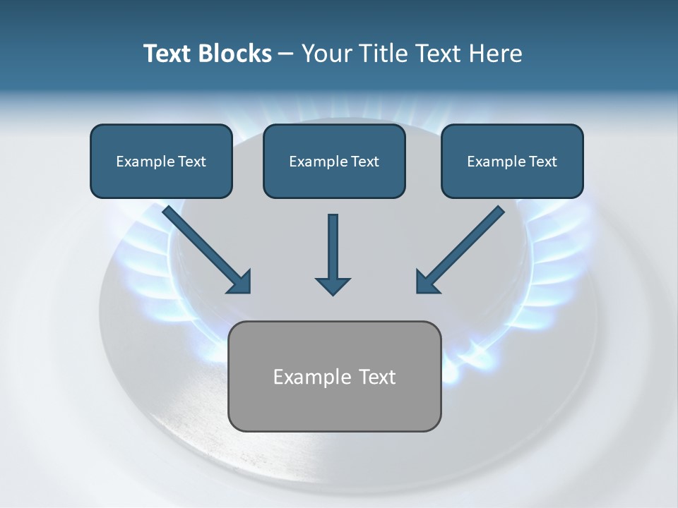 Flammable Burner Energy PowerPoint Template