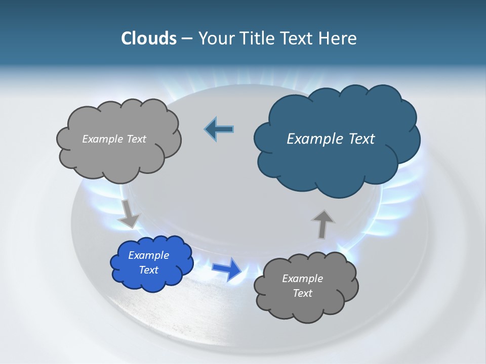 Flammable Burner Energy PowerPoint Template