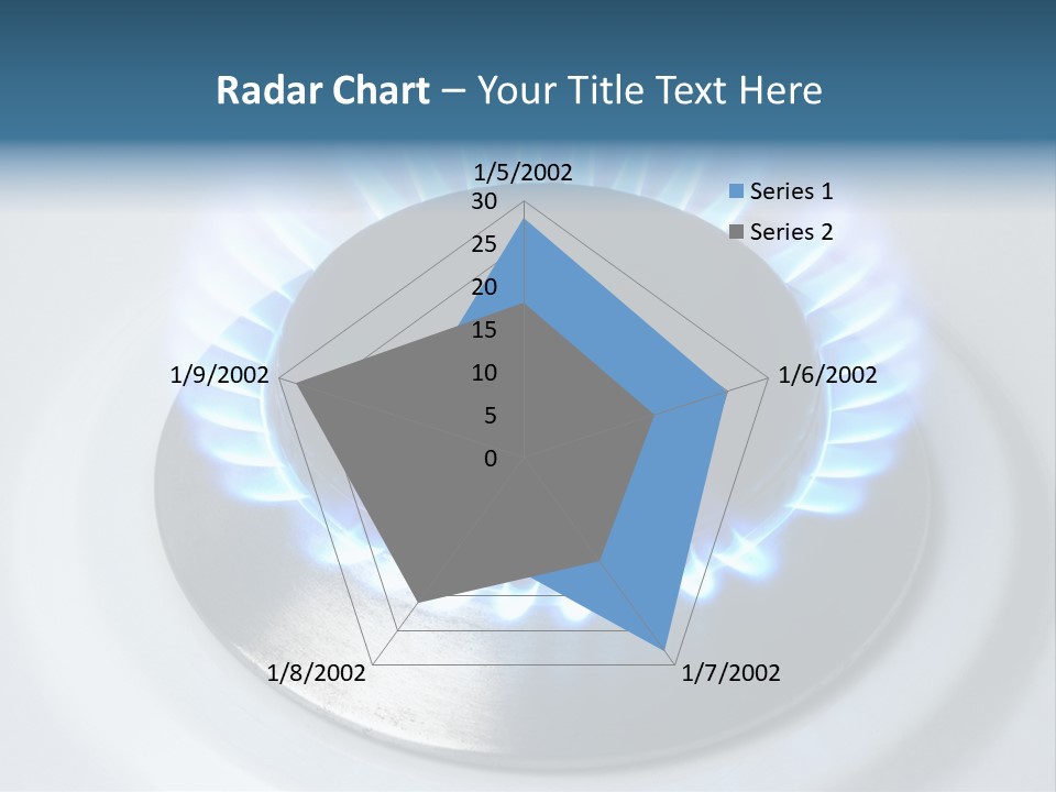 Flammable Burner Energy PowerPoint Template