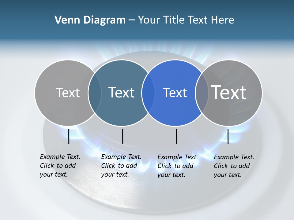 Flammable Burner Energy PowerPoint Template