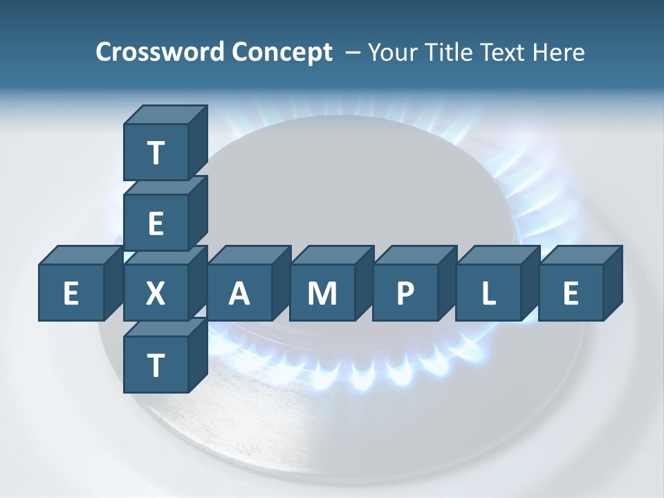 Flammable Burner Energy PowerPoint Template