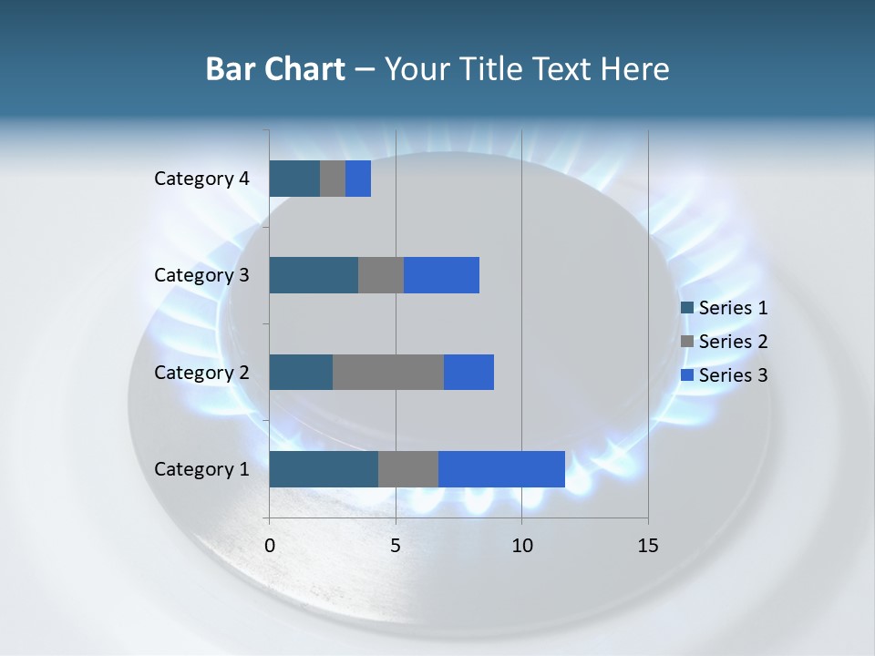 Flammable Burner Energy PowerPoint Template